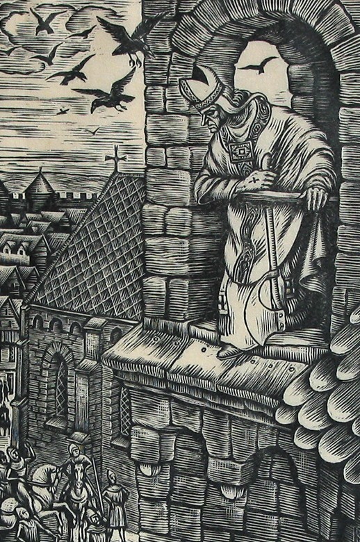 De Fries van Akrabjerg belegert den bisschop