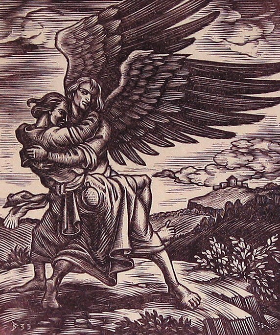 Jacobs worsteling met de Engel