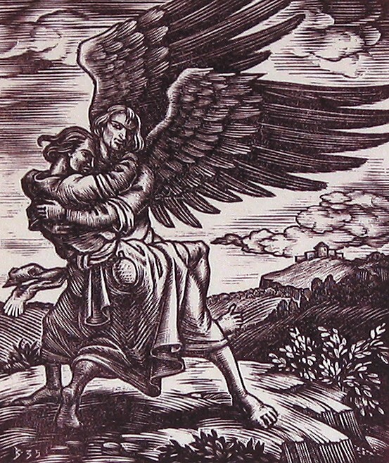 Jacobs worsteling met de Engel