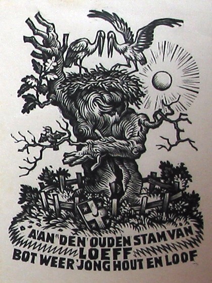 Geboortekaart Cornelis Adriaan Loeff