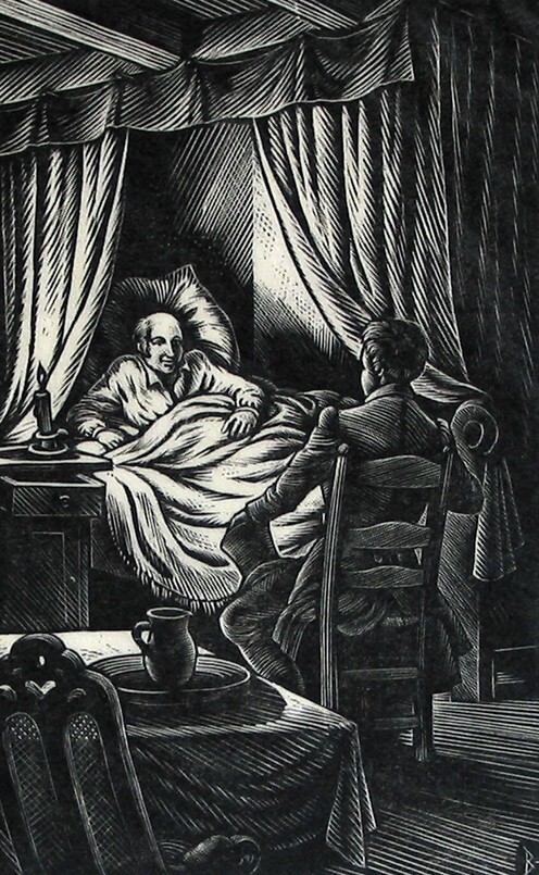 Mijnheer Goriot spreekt met Eugène over zijn dochters