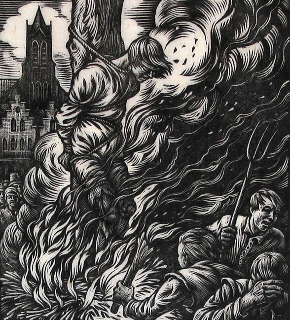 Jeroen Segers op de brandstapel