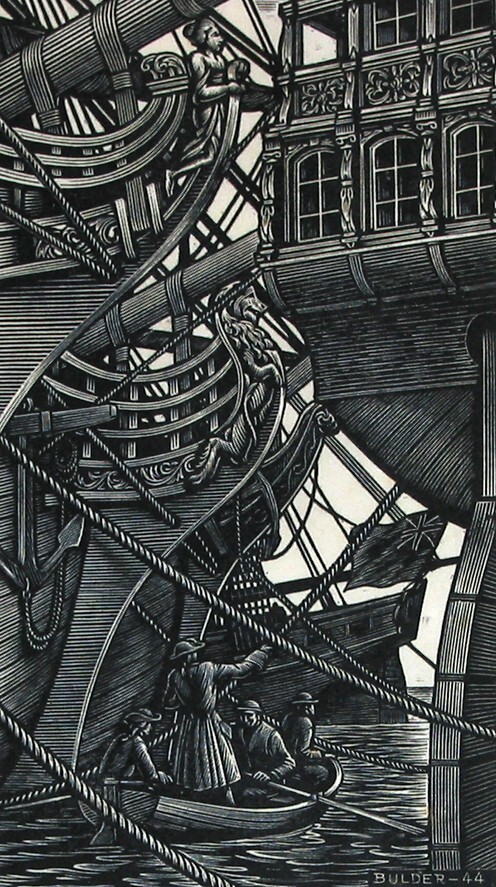 Wij trokken bij vele andere schepen langs