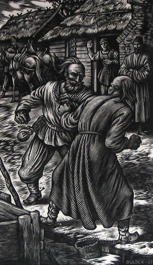 Vader Boelbja op de vuist met zijn oudste zoon