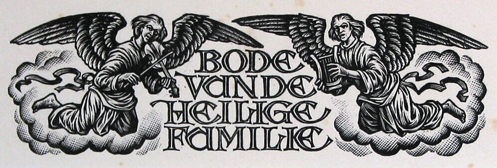 Kop voor tijdschrift Bode van de Heilige Familie