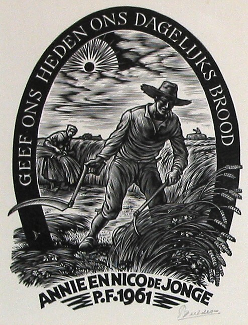 Nieuwjaarskaart Annie en Nico de Jonge