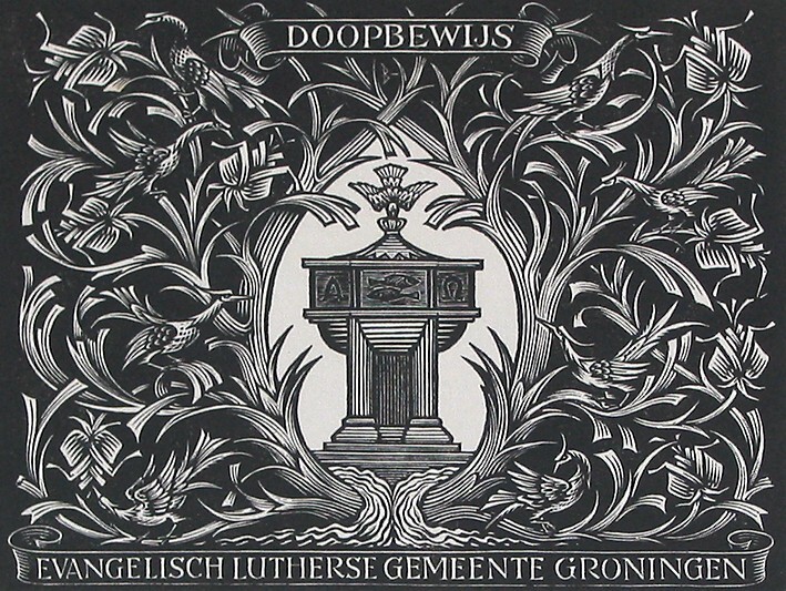 Doopbewijs Evangelisch Lutherse Gemeente Groningen