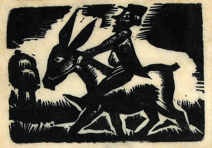 Reiziger op een ezel