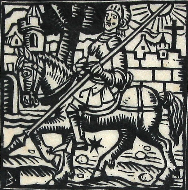 een kleyn Heer op een root Peert