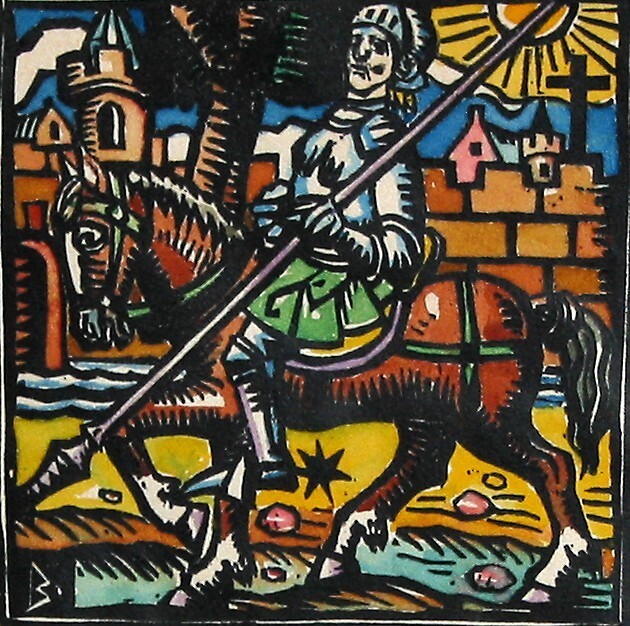 een kleyn Heer op een root Peert