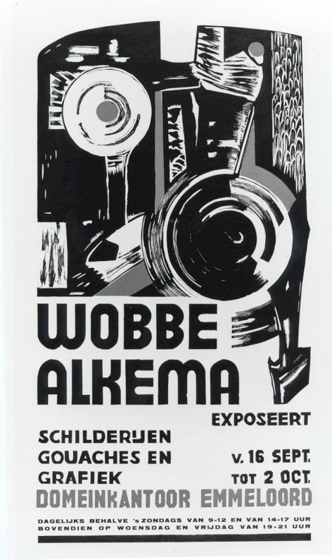 Affiche Wobbe Alkema, Emmeloord