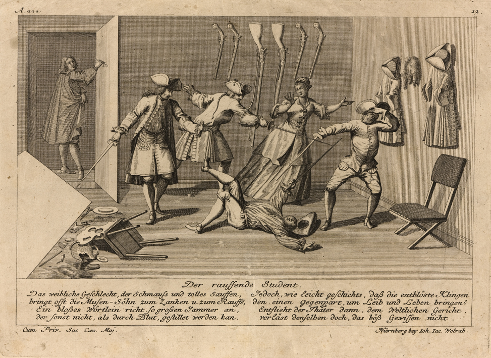 Der rauffende student