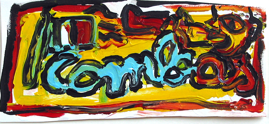 Ontwerp voor omslag catalogus tentoonstelling Blanchard Boisrond Combas Di Rosa in Groninger Museum