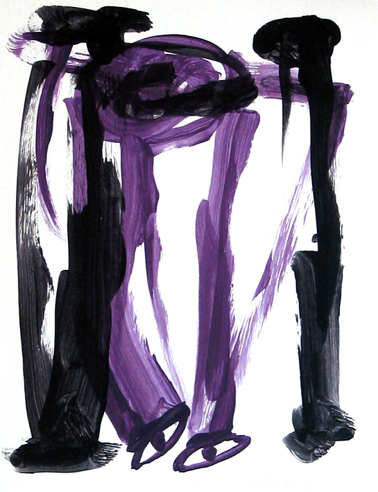 Uitnodigingskaart (uit: Mount Satori)