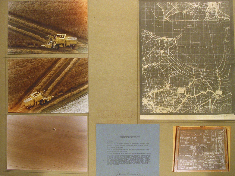 Directed seeding-cancelled crop Finsterwolde, Holland 1969