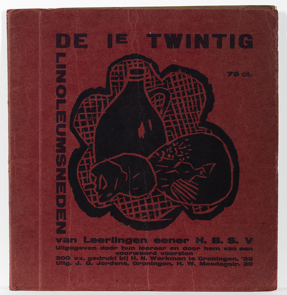 De 1e Twintig linoleumsneden van leerlingen eener H.B.S. V.  (G-72a)