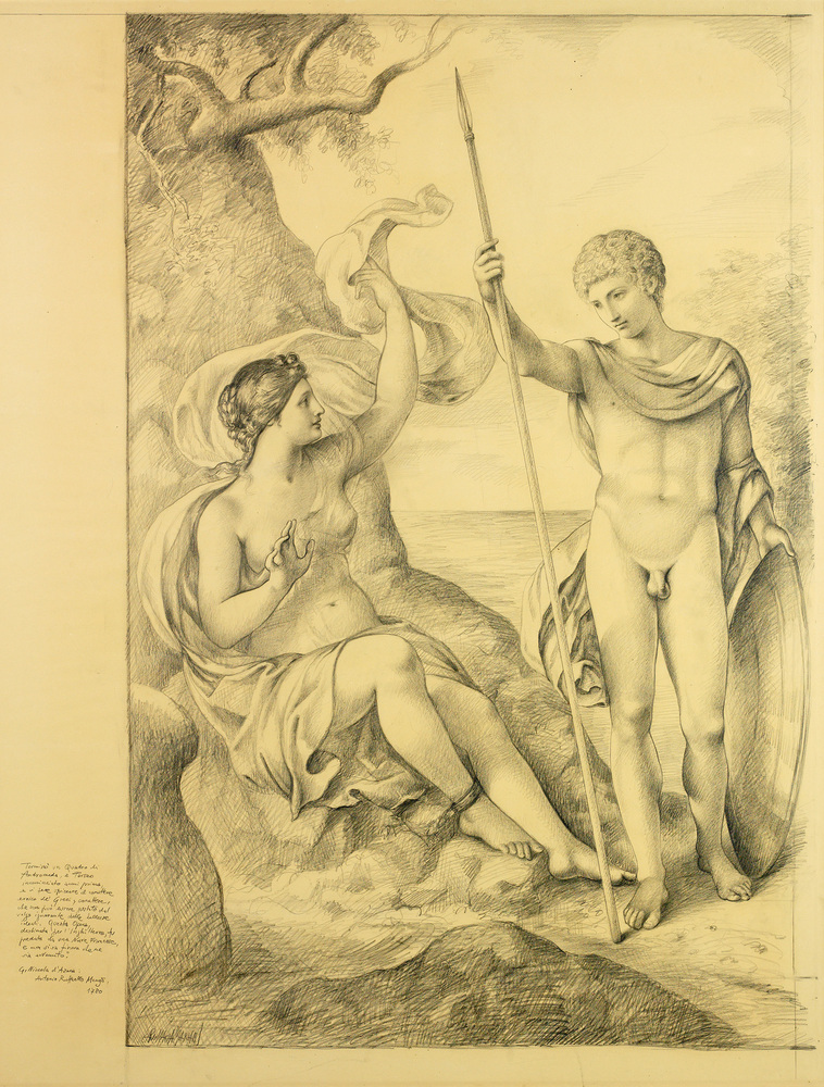 Perseus en Andromeda (voorstudie)