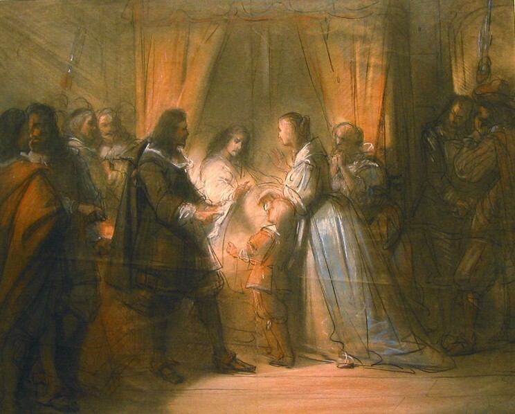 Cornelis de Witt wordt tot herroeping van de acte van Seclusie gedwongen