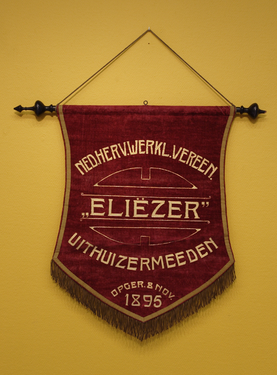 Vaandel van de Nederlandsch Hervormde Werklieden Vereeniging 'Eliëzer'