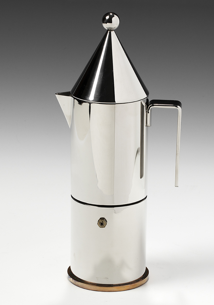 Espresso koffiezetter "La conica" (90002/6) serie: La tavola di Babele