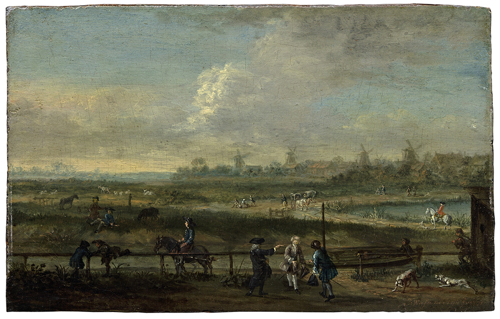 Gezicht op Groningen