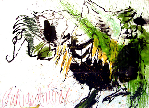 Zonder titel (Zonnebloemen) (uit 4-delige serie)