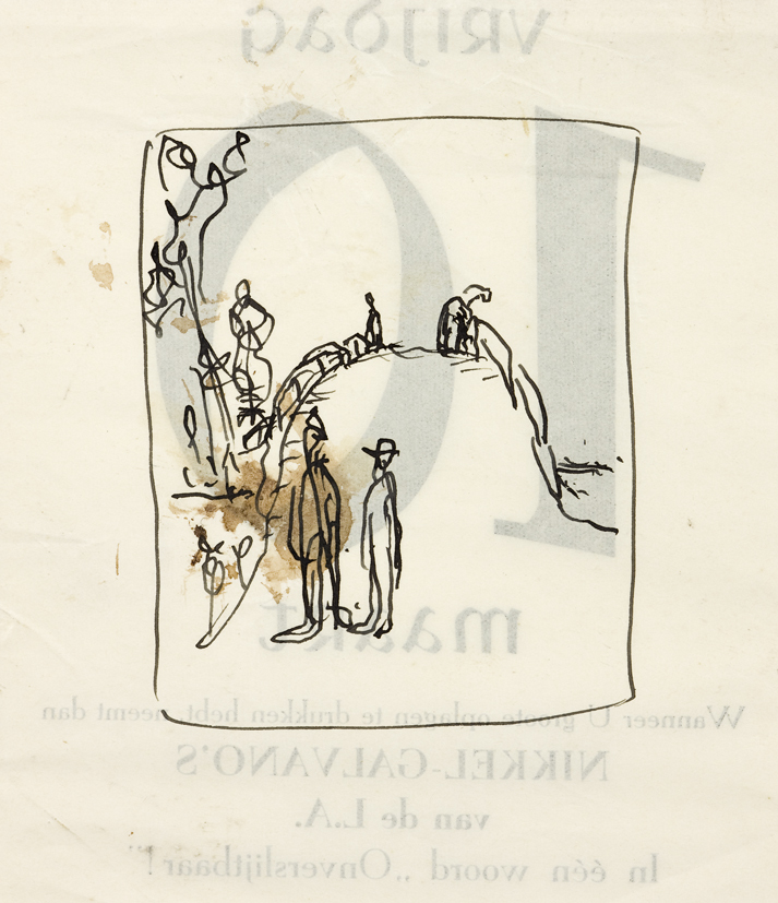 Twee figuren voor hoge brug (SC-253)