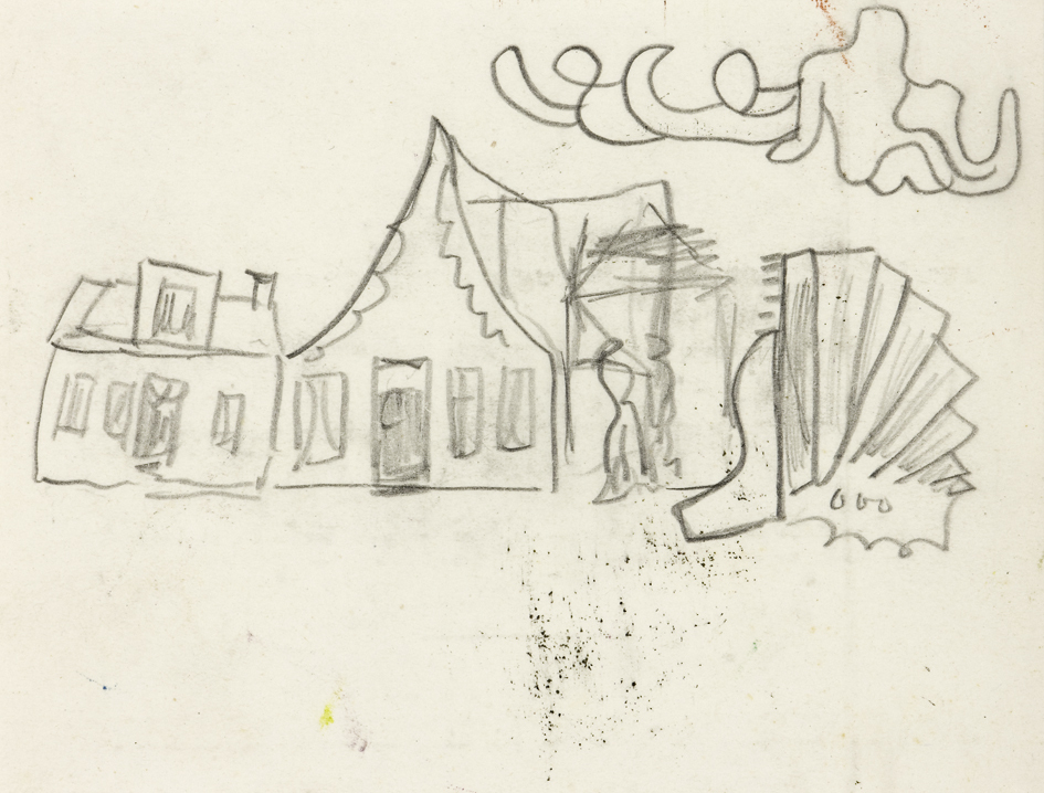 Twee huisjes, twee mannetjes en harmonica (SC1015)