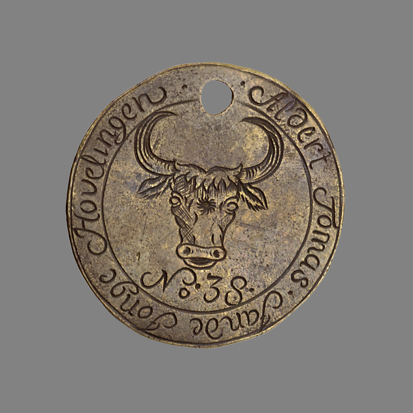 Gildepenning schoenmakersgilde Groningen