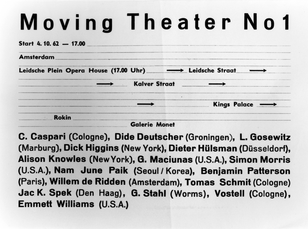 Moving theater no 1 (uitnodiging)