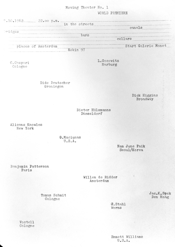 Moving theater no 1 World premiere