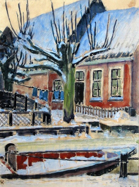 Wintergezicht Appingedam