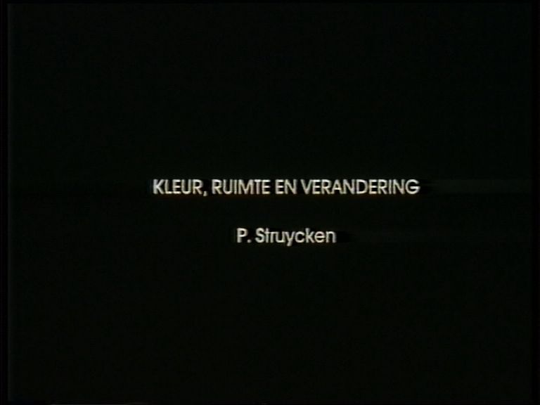 Kleur, ruimte en verandering