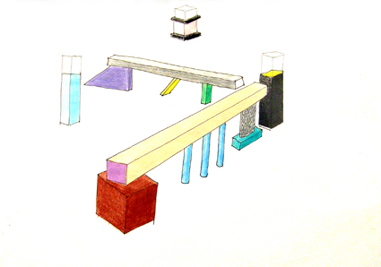 Ontwerp tentoonstelling Pensieri di plastica