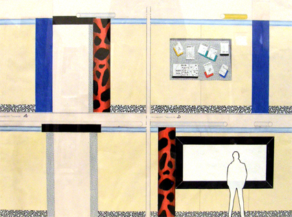 Ontwerp tentoonstelling Pensieri di plastica