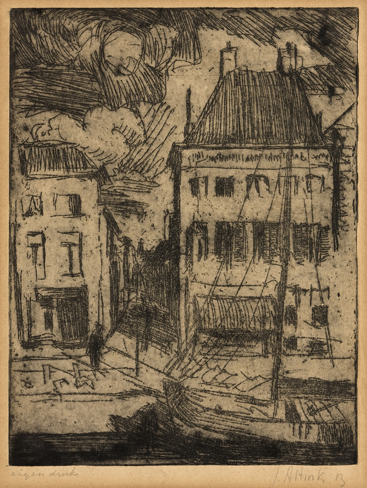 Gezicht op de Turftorenstraat