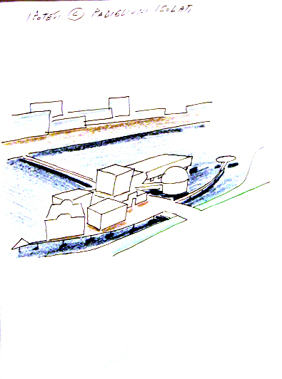 Het nieuwe Groninger Museum gebouw (ontwerp, uit reeks C)