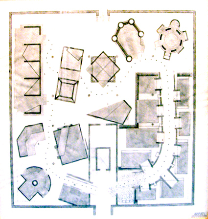 Interieurontwerp voor afdeling archeologie en geschiedenis, Groninger Museum