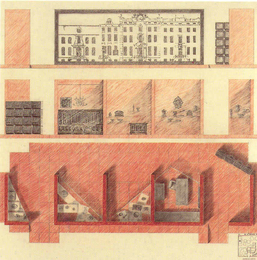 Interieurontwerp voor afdeling archeologie en geschiedenis, Groninger Museum