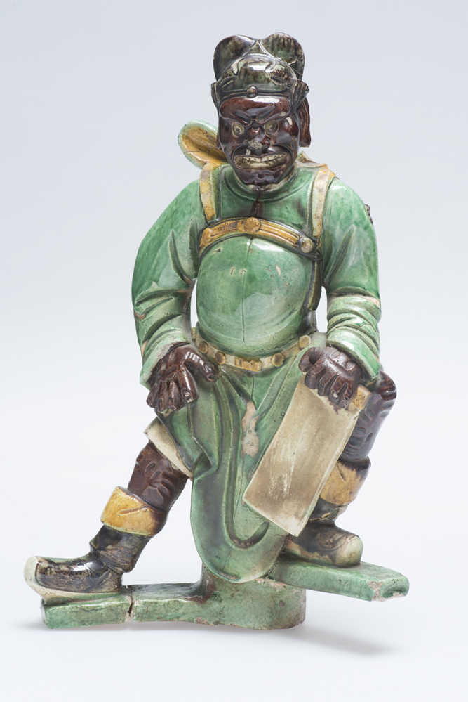 Dakruiter in de vorm van een demon