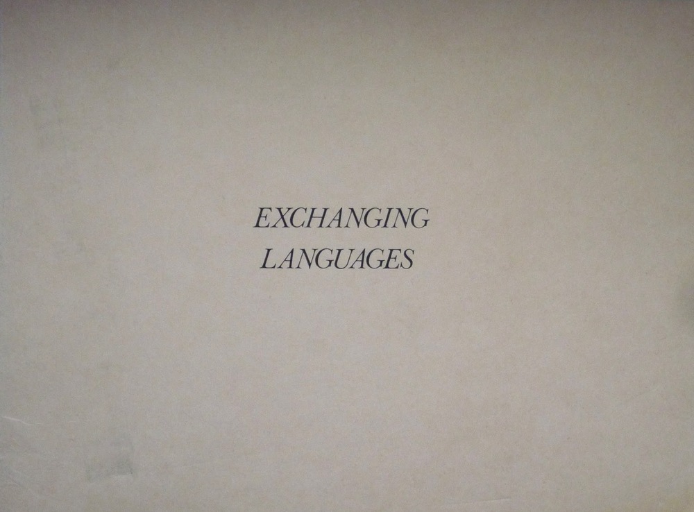 Exchanging Languages
