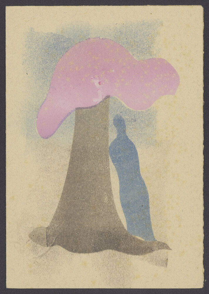 Blauw, rose en grijs, 1943 (G-236)