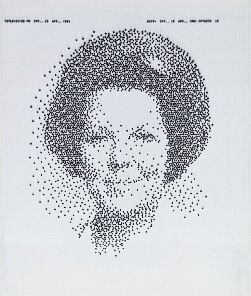 Voorstudie voor de Beatrix-zegel