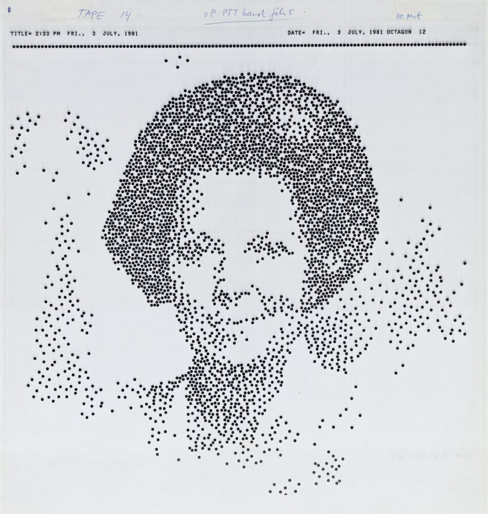 Voorstudie voor de Beatrix-zegel