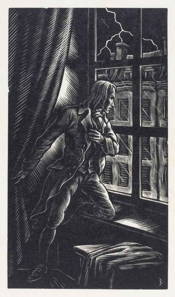 In de raadzaal kijkt Gamelin angstig naar buiten