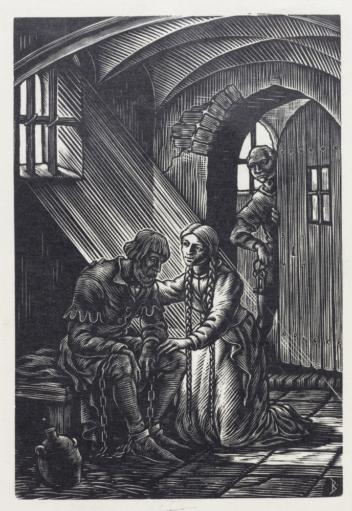 Bouwmeester Jacob van Aken in de gevangenis