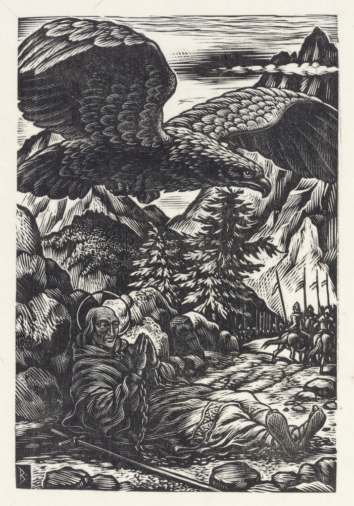 St. Servatius en de adelaar