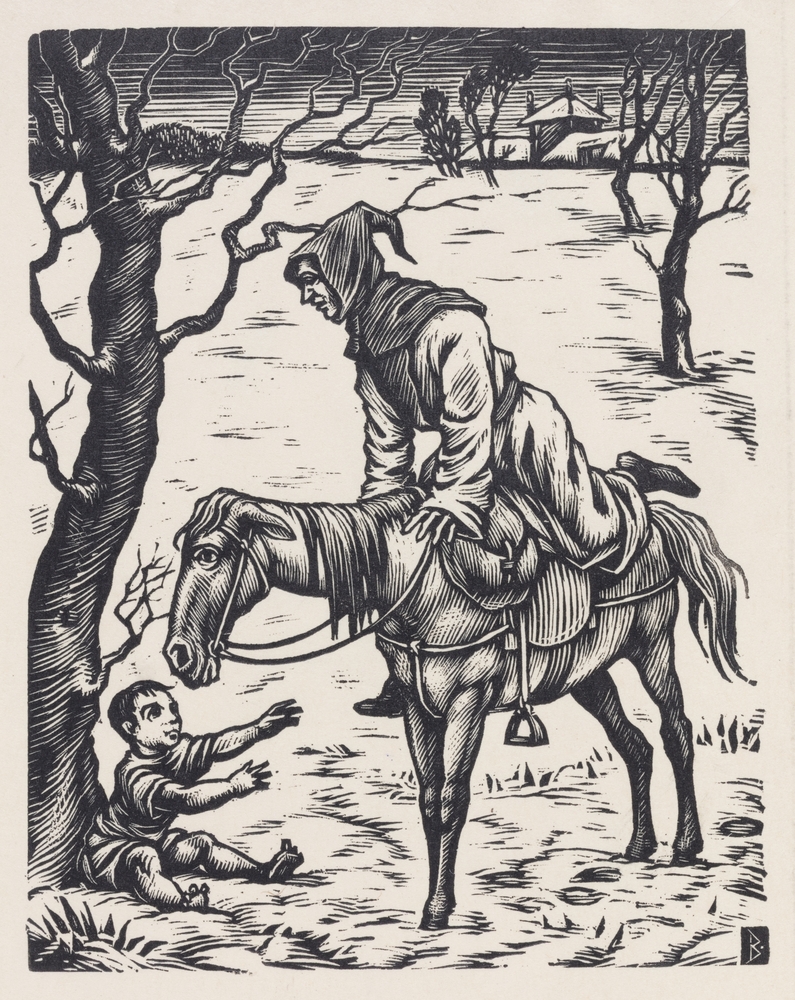 Hi sat of vanden peerde...