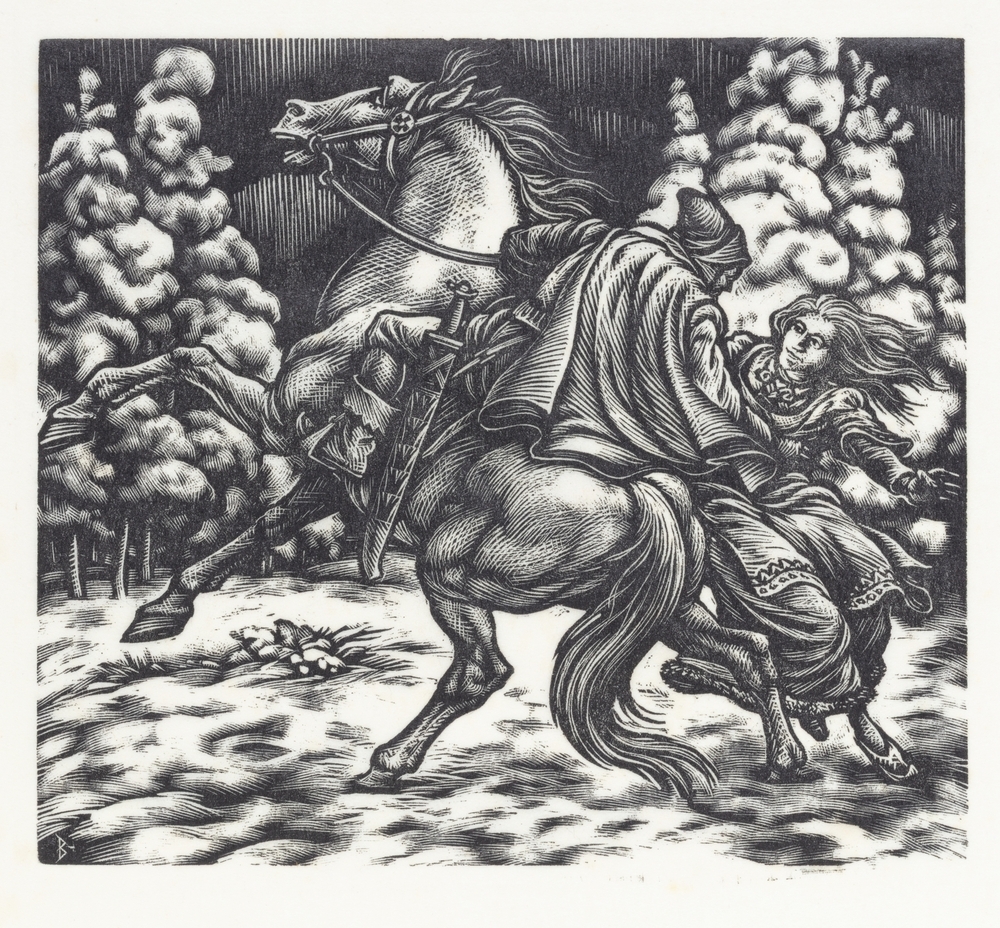 Lemminkäinen ontvoert Kyllikki