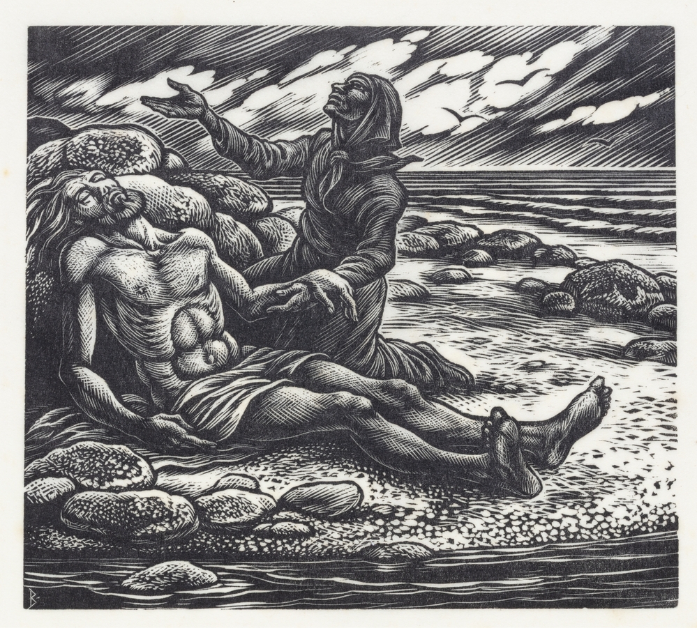 De moeder bij haar dode zoon Lemminkäinen